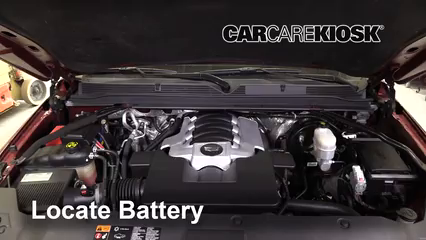 2016 Cadillac Escalade ESV Luxury 6.2L V8 FlexFuel Battery Replace